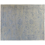 Blue Transitional Indian Area Rug