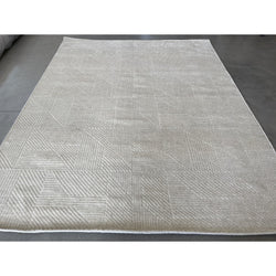 Ivory Wool Area Rug