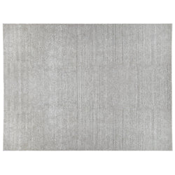 Ivory and Charcoal Stripe Cut and Loop Area Rug