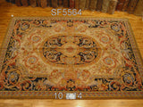 Savonnerie Style Wool Area Rug