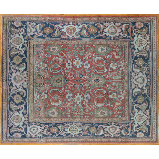 Antique Ziegler Mahal Rug