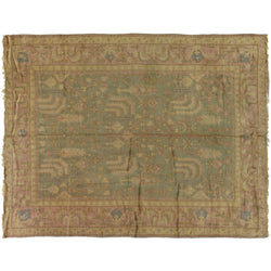 Antique Turkish Oushak Rug