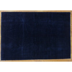Dark Blue Overdyed Rug