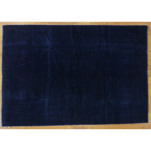 Dark Blue Overdyed Rug