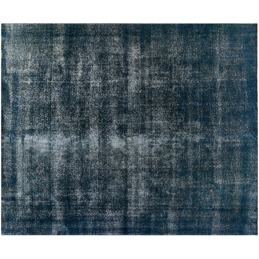 Denim Blue Distressed Rug