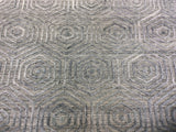 Gray Geometric Design Rug