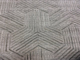 Gray Geometric Design Rug